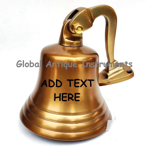 Antique Ship Bell Vintage Wall Décor Bell Nautical Navy Marine Etsy UK