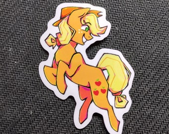 Applejack Vinyl Sticker // My Little Pony // MLP