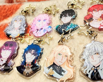 Honkai Star Rail Acrylic Keychain Charms