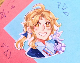 Yanqing Paper Sticker // Honkai Star Rail // HSR