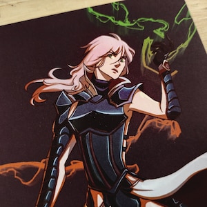 Final Fantasy XIII Lightning // Art Print