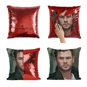 chris hemsworth pillow case