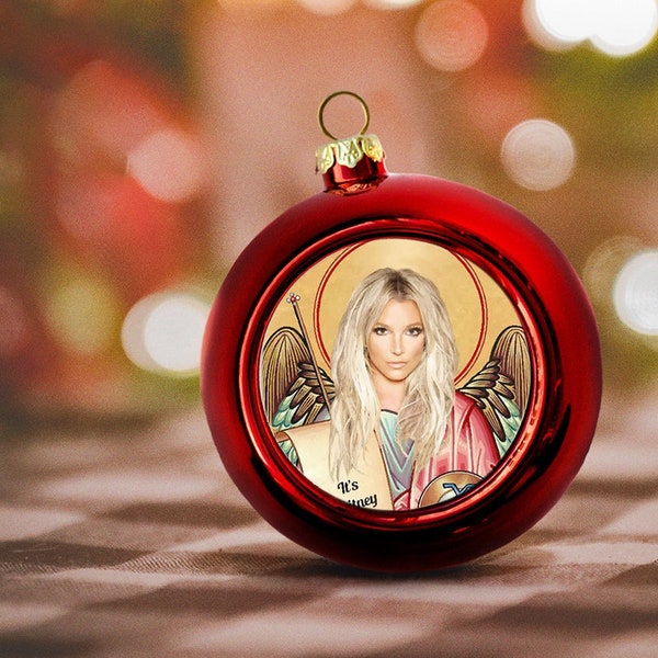 Britney Spears Ornament Etsy