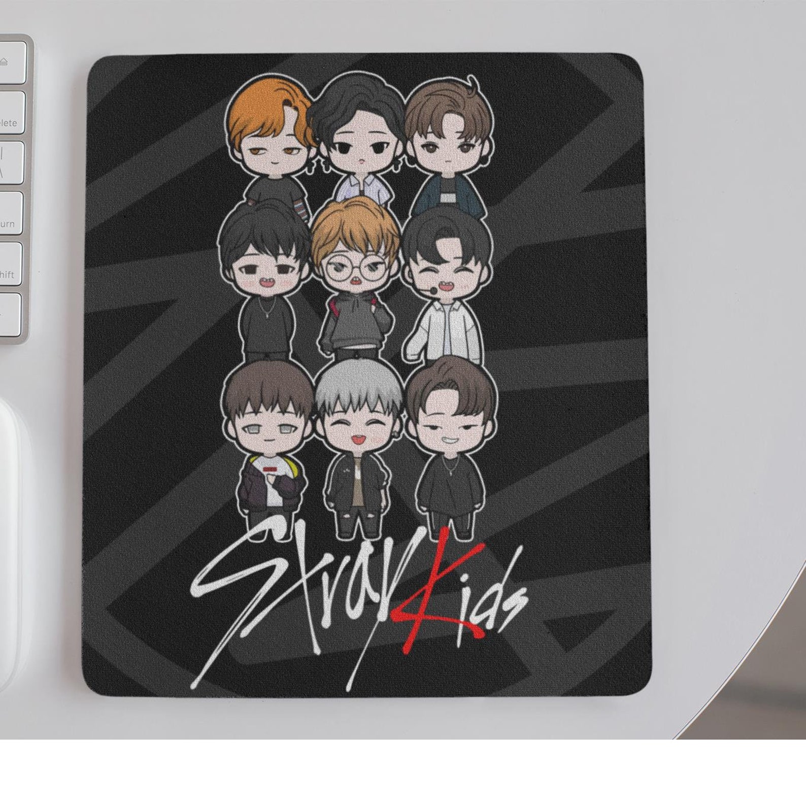 Stray Kids Mouse Pad Kpop Mouse Mat Laptop Computer Desktop Etsy