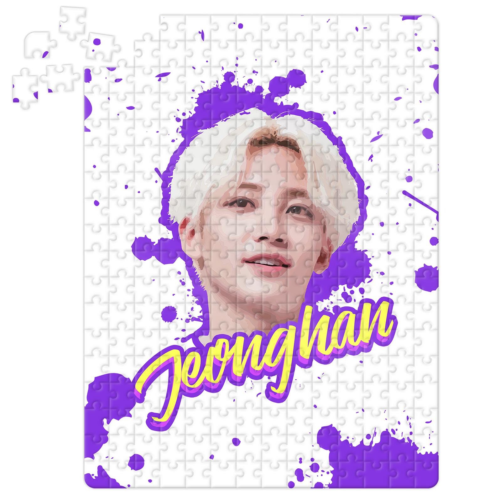 Seventeen Puzzle Kpop Jigsaw Puzzle For Adults Kpop Fan Art Etsy