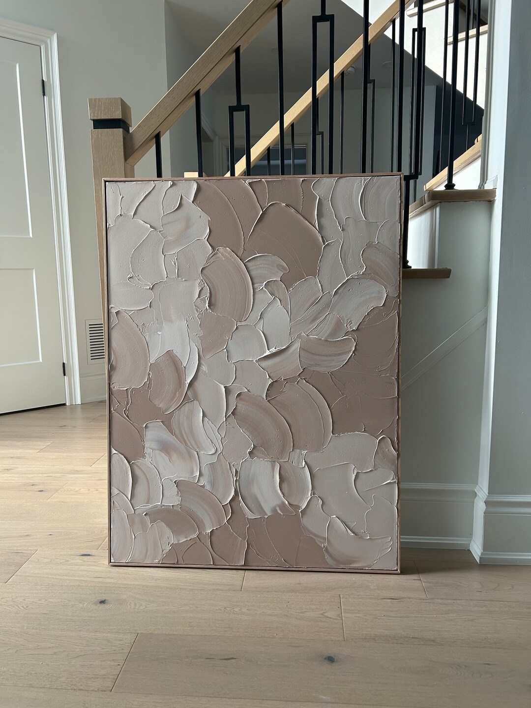 Textured Minimalist Canvas Art | Custom Art | Home Decor | Minimalist ...