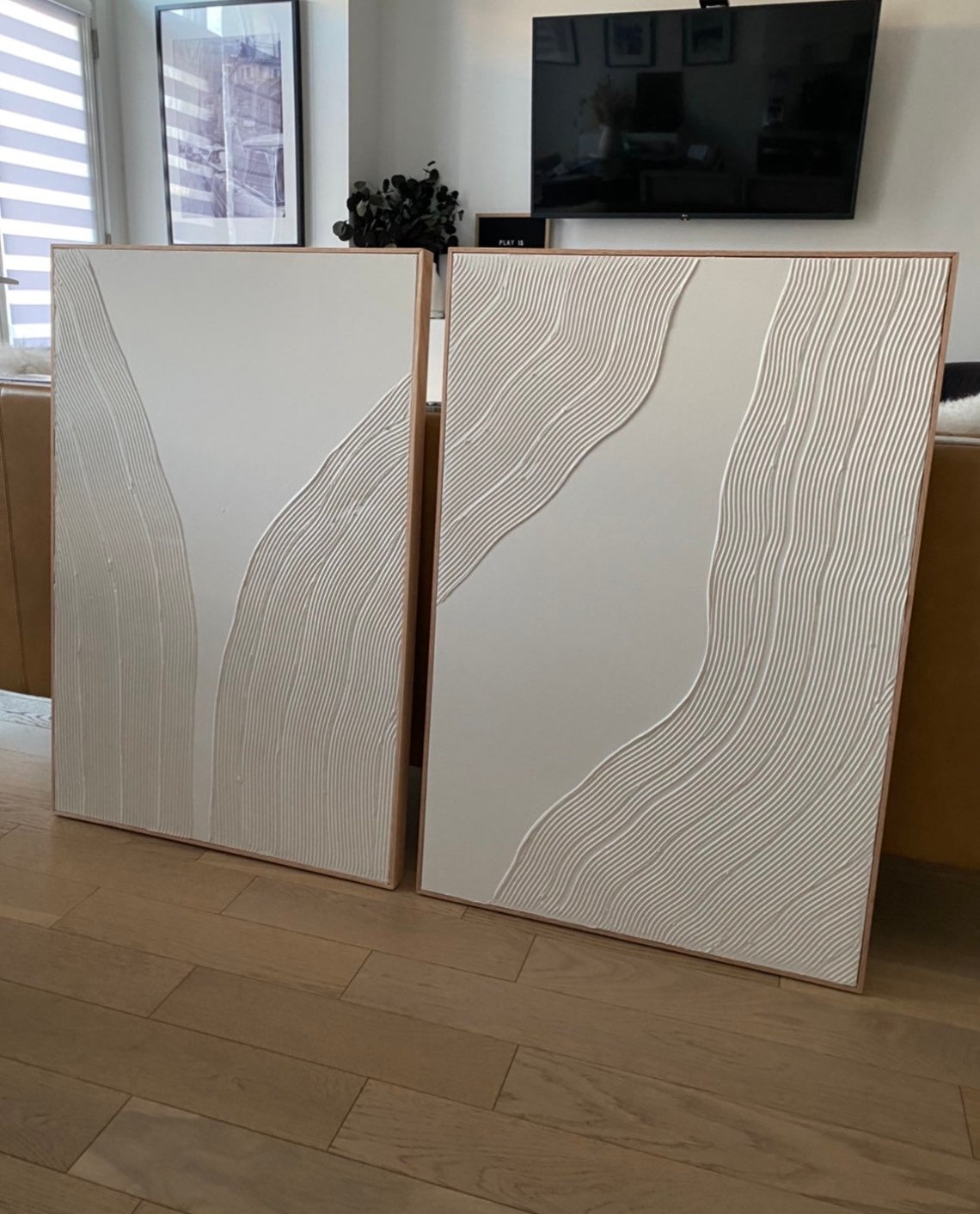 Fresh Look at Textured Minimalist Canvas Art Custom Art Home Decor Minimalist Home
