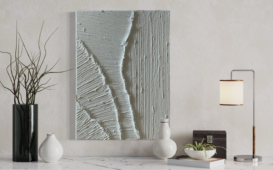Textured Minimalist Canvas Art | Custom Art | Home Decor | Minimalist ...
