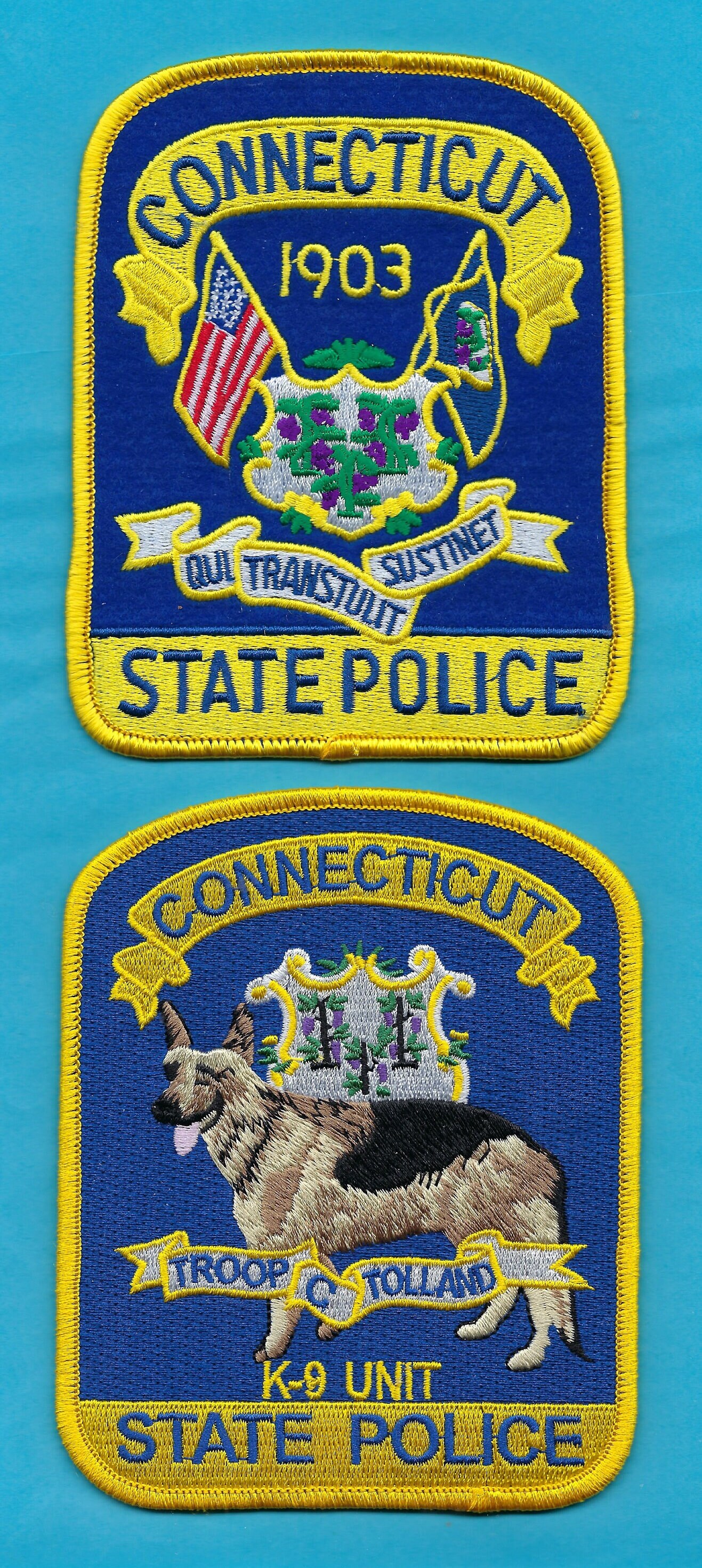 Connecticut State Police Troop C Tolland - b292h84