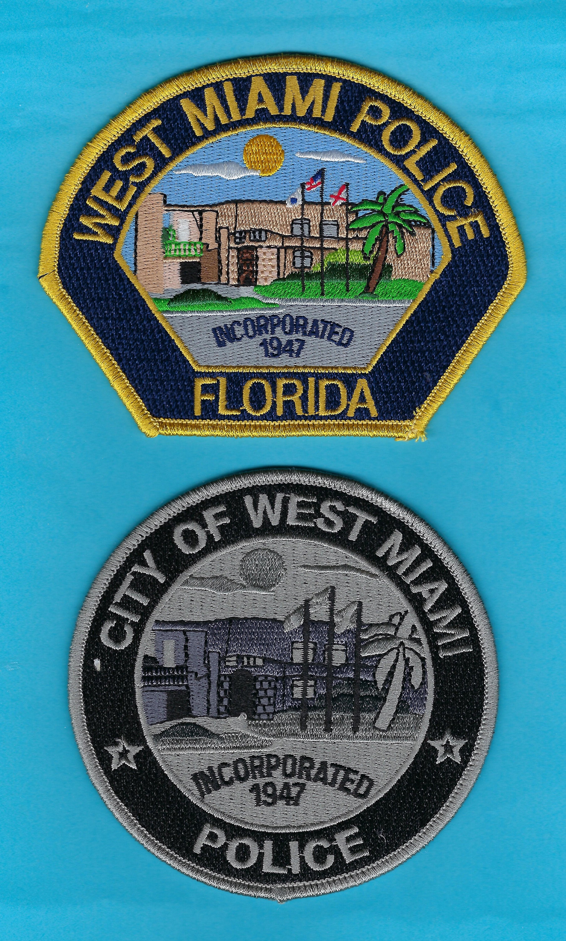 City of Miami Police Department PVC Patch