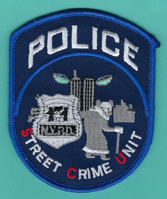 NYPD STREET CRIME Unit Patch Nice Artwork and Colors New Etsy