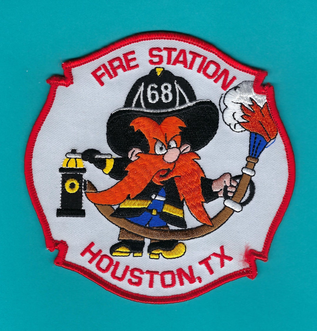 HOUSTON FIRE DEPARTMENT Station 68 Company Patch Pecos Pete Etsy