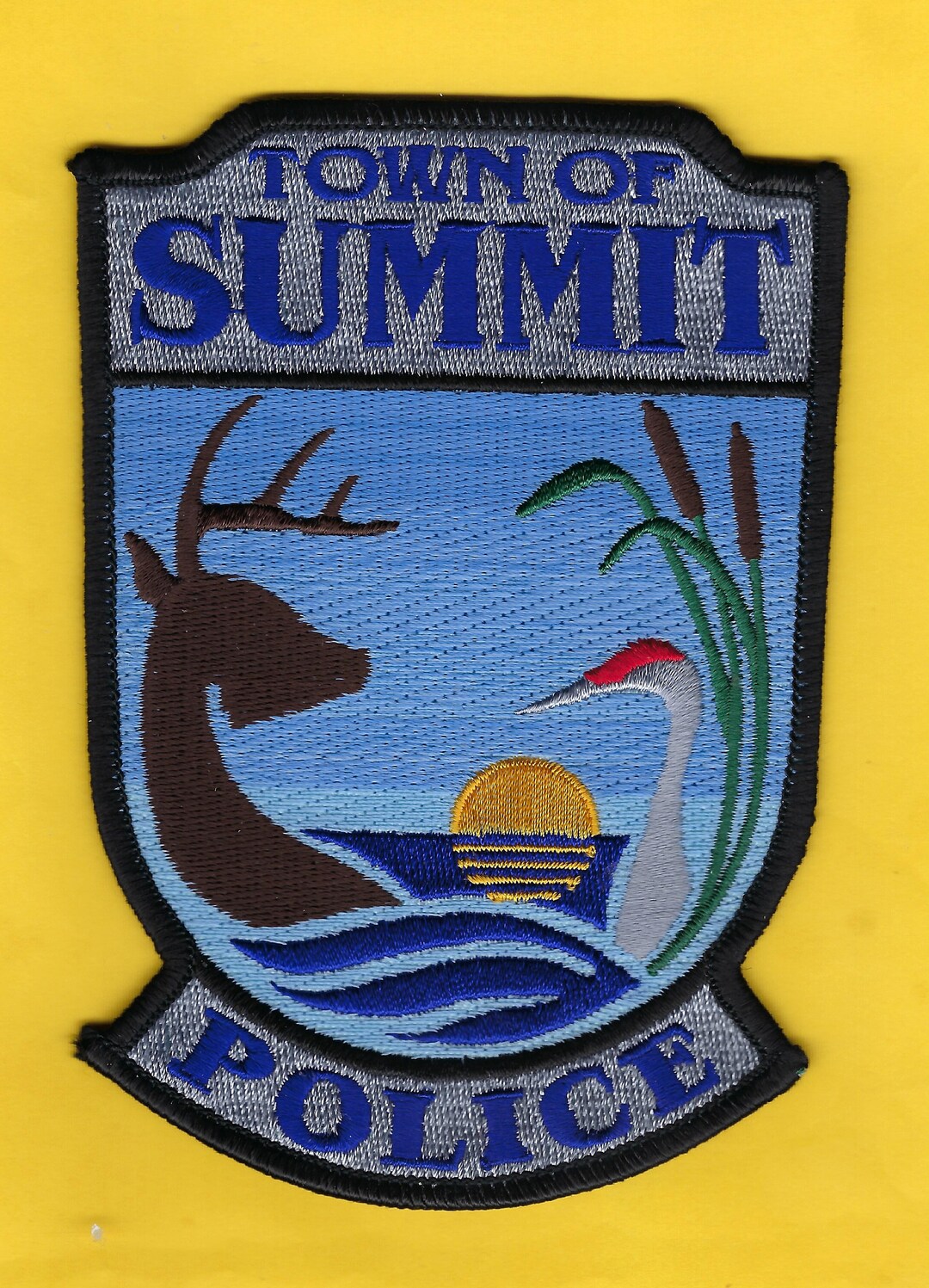 SUMMIT POLICE DEPARTMENT Patch Veryhardtofind Wisconsin LK Etsy