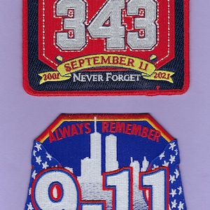 5.0 x 2.5 New York City Rescue 5 Rectangle Patch