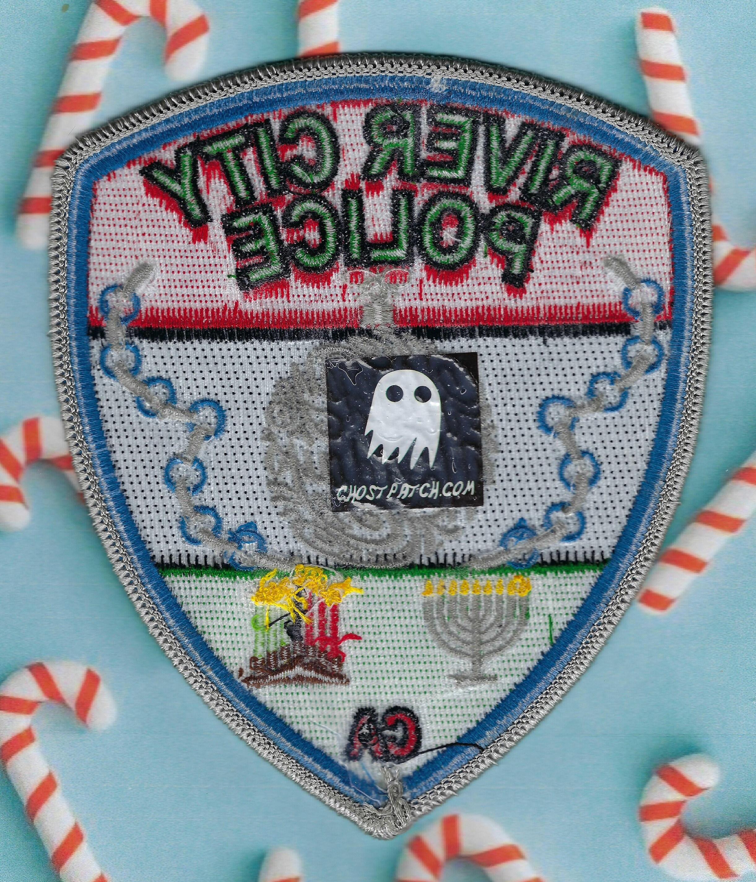 River City Police CA Patch - SWAT – GHOST PATCH