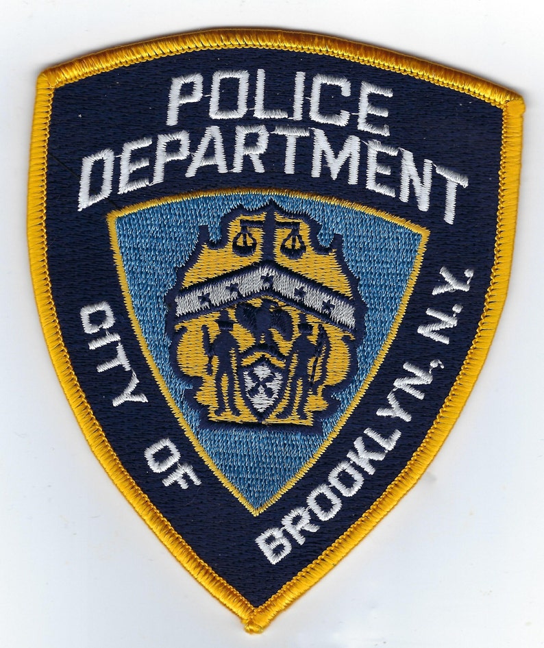 NEW YORK CITY Police Department City of Brooklyn Patches 5 Great for