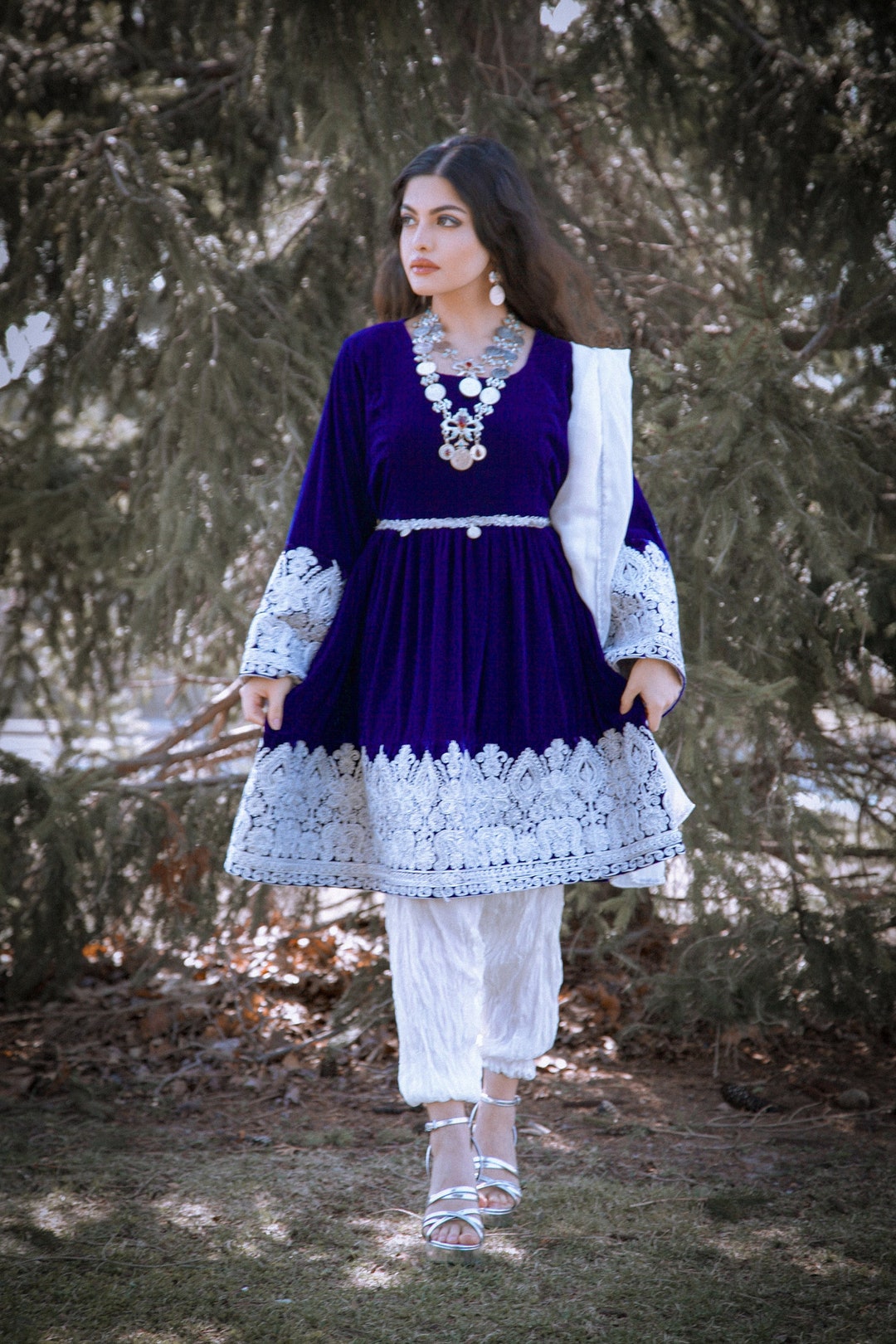 afghani women dress Afghan Traditional Inspiration for Short Wedding Guest Dress 13. Burqa or chadari?