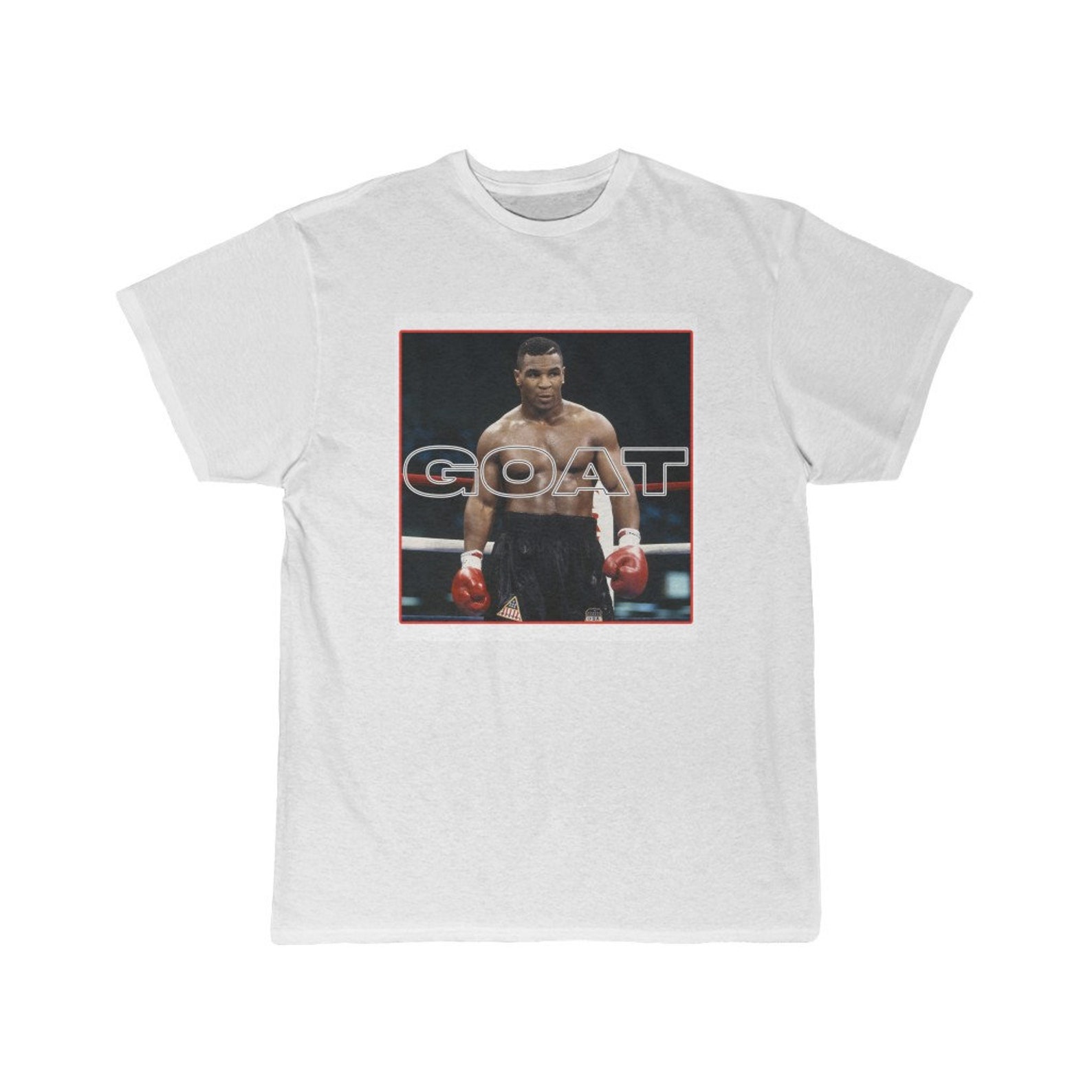 Tyson T-shirt Mike Tyson GOAT - Etsy