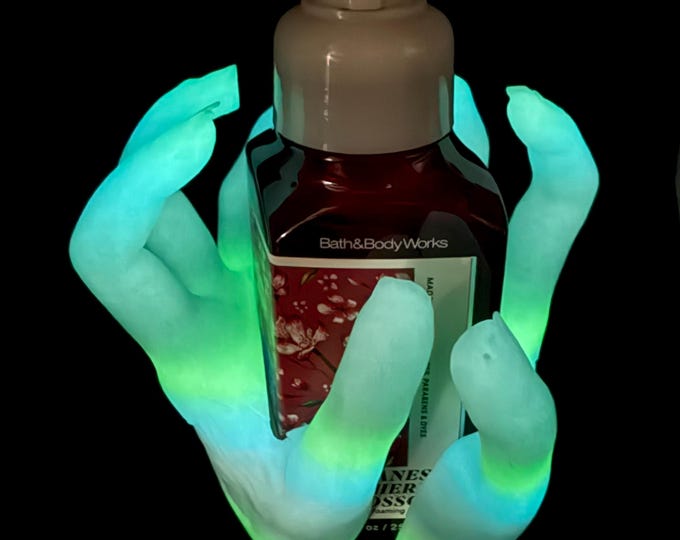 Glowing Creepy Soap Dispenser Hands