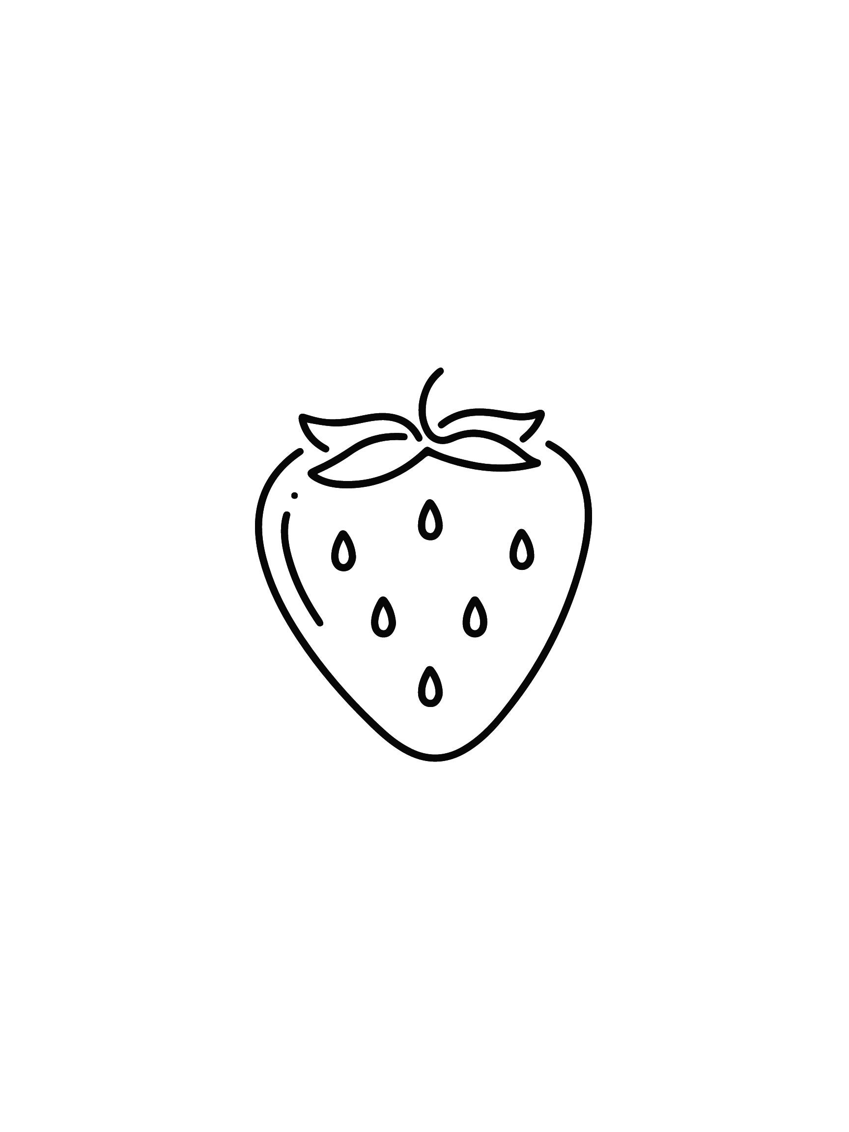 Strawberries Digital Download Prints SVG Digital Download - Etsy Canada