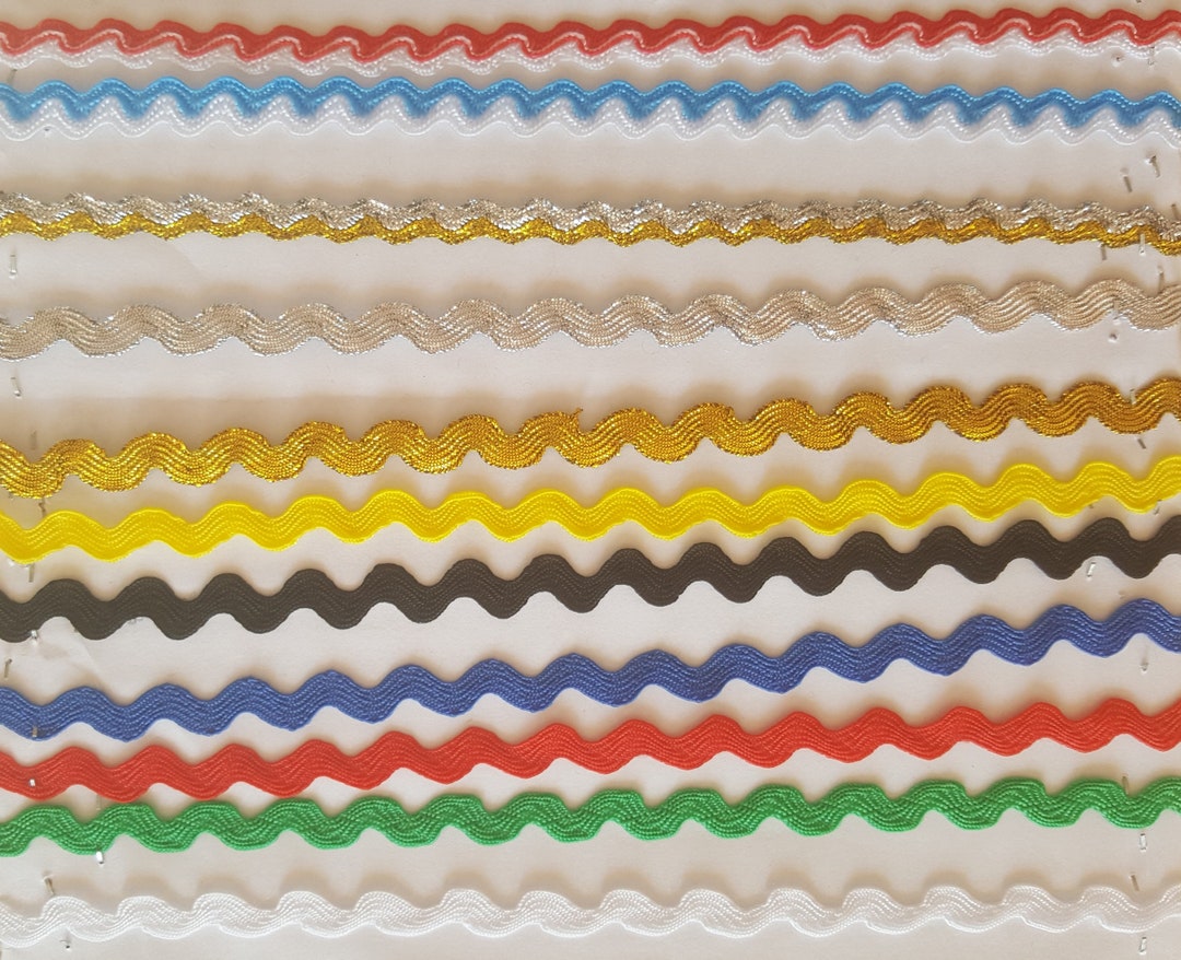 5mm Ric Rac Trim Zig Zag Ribbon Braid Trimming Double-Sided - Etsy 日本