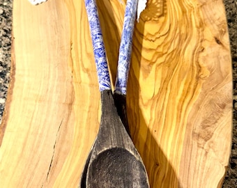 Decorative Wooden Utensils, Cottage or Farmhouse Decor