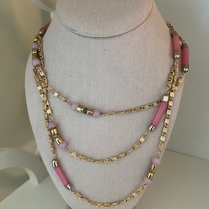 Pink Accessocraft long necklace