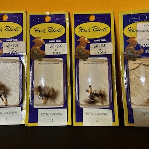 Fly Fishing Flies Old Stock in Packaging 