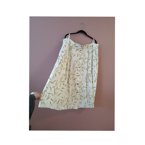 Plussize Skirt, Vintage Skirt, Midi Skirt