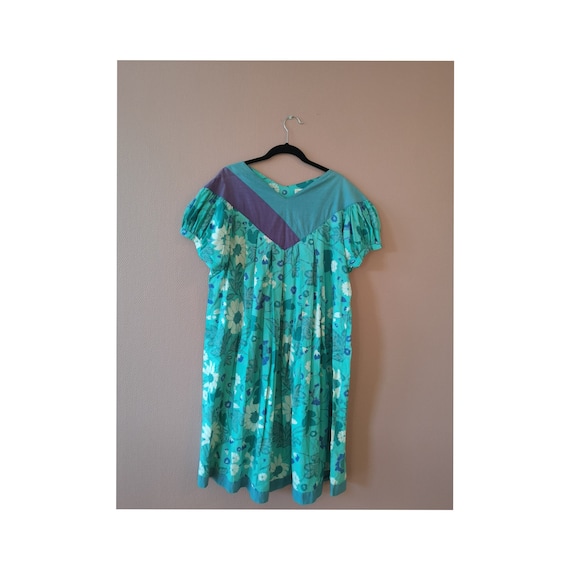 Vintage Smock Dress, Vintage Dress, Vintage Shift