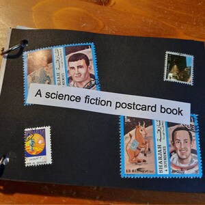 Livre d’artistes « A science fiction postcard book »