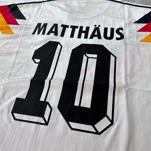 MATTHÄUS Deutschland WM 1990 Retro Trikot Deutschland Retro WM Trikot Vintage Deutschland Fußballtrikot Deutschland WM