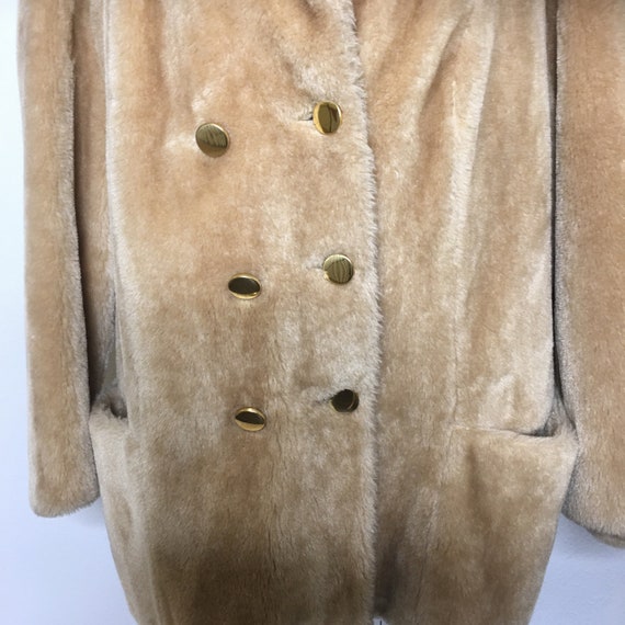 Vintage 1980's Sears Fashions Teddy Bear Coat - image 3