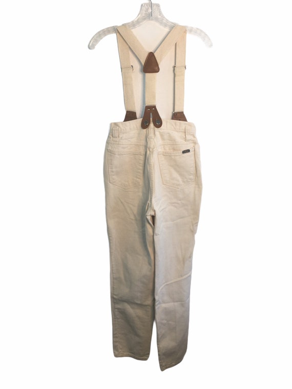 Vintage Bonjour Jeans with Suspenders