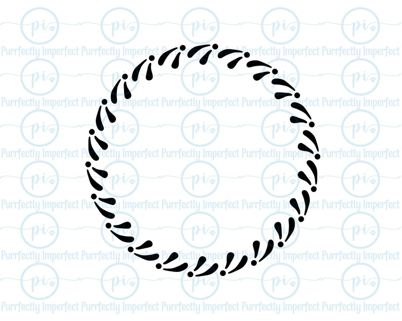 Download Clip Art Wreath Floral Wreath Floral Frame Embellishment SVG Cut File Cricut Silhouette Art ...