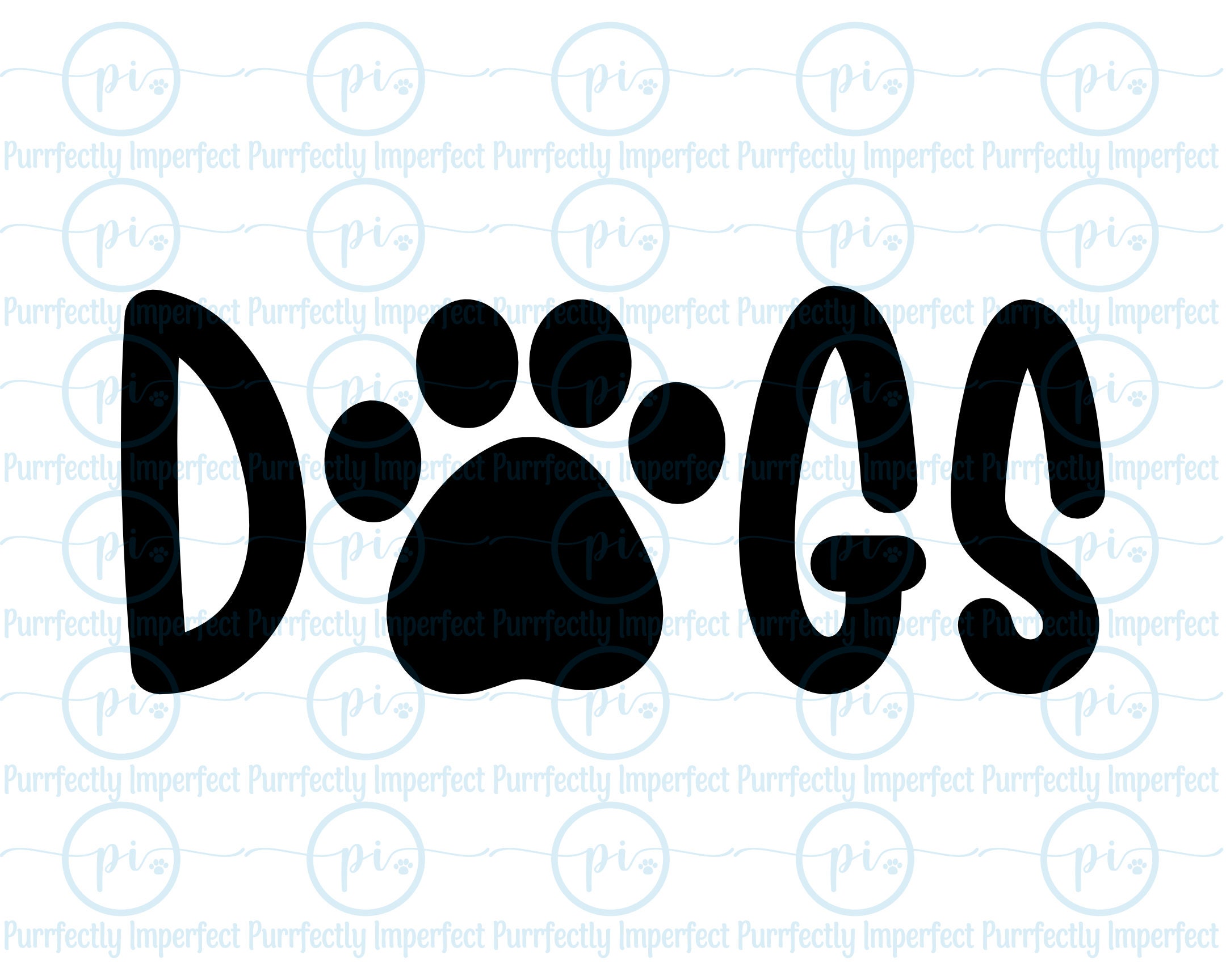 Dogs Word Art / Dogs / Pets / SVG / Cut File / Cricut / Etsy