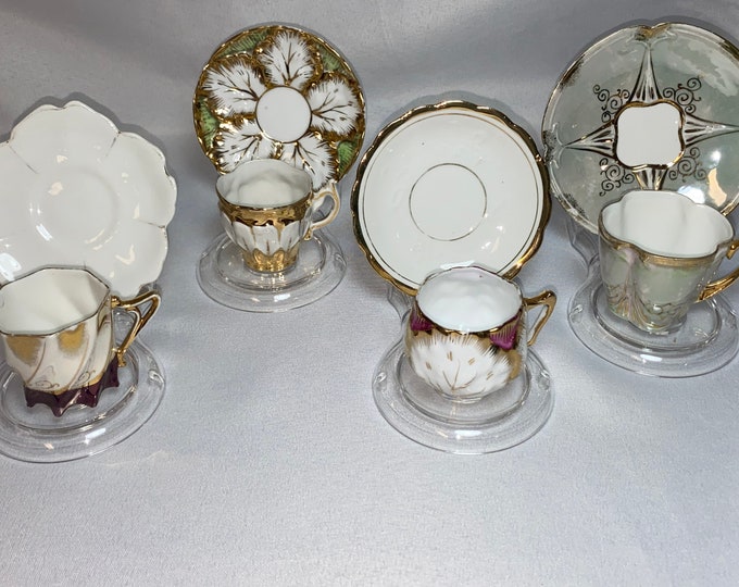 Mini Tea Cups and Saucers Etsy