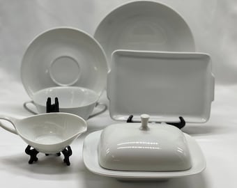 Vintage porseleinen servies Wunsiedel Bavaria