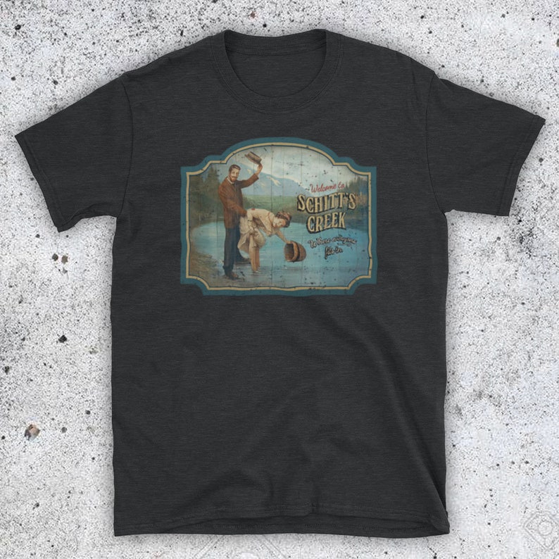 Schitt's Creek Sign Where Everyone Fits In Levy Etsy