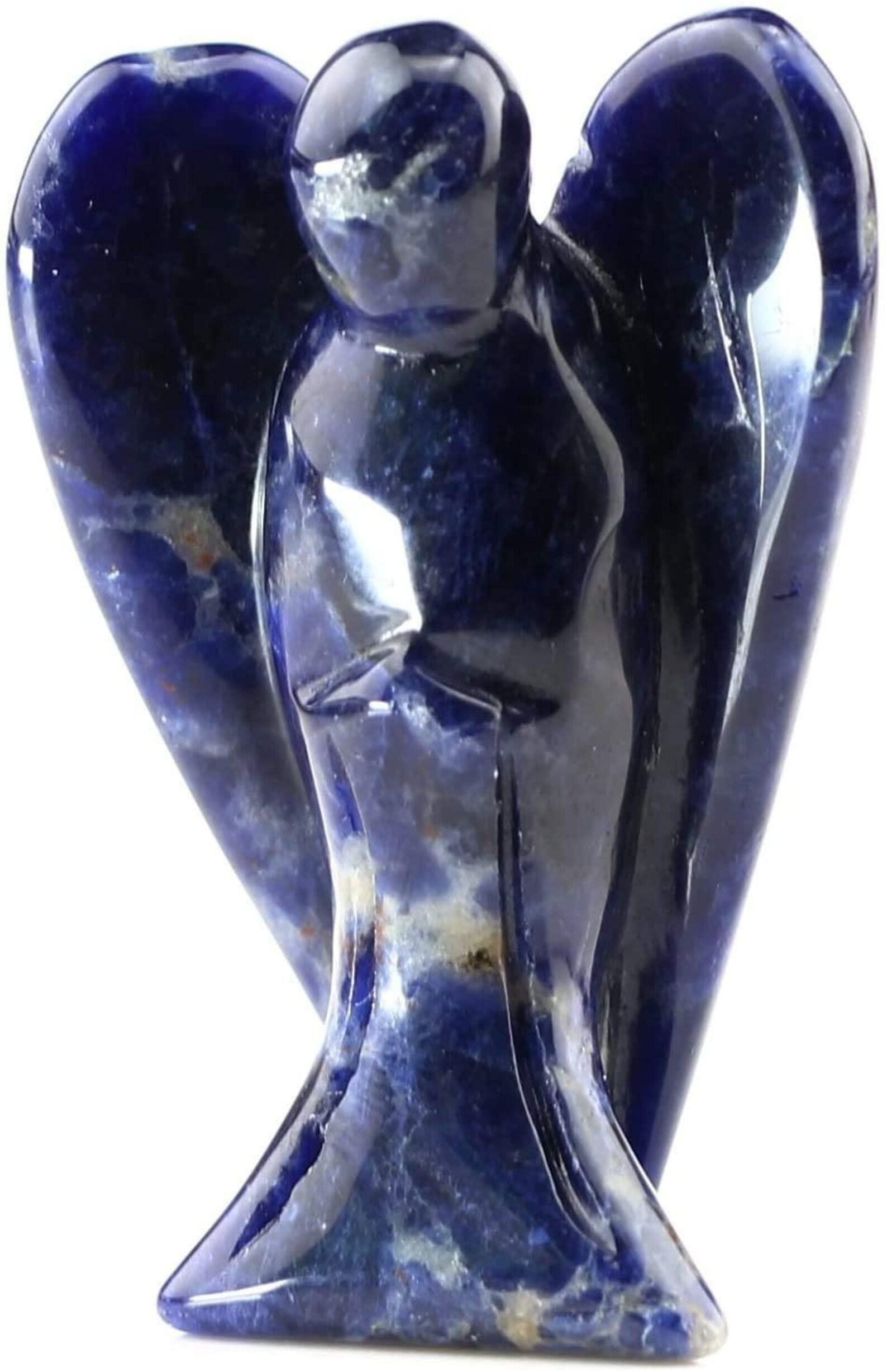 Schutzengel Aus Edelsteinen - Opalit & Amethyst Set Für Glück Und Positive Energie