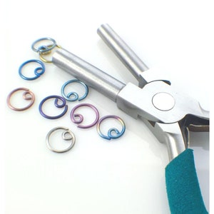 Bail Making Pliers, Perfect for Precise Repetitive Hoops - Professionally Prepped - 7.7mm and 9.2mm