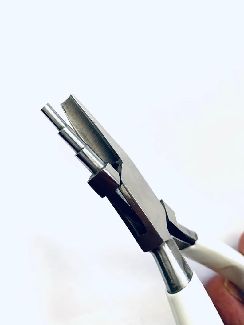 3step Wire Looping Pliers Concave and Round Nose,forming Bending