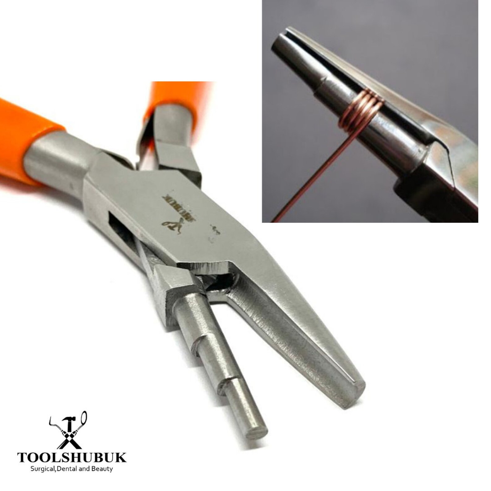 Wire Working Pliers Wrapping Looping Plier Coiling Forming Bending Smooth 3 Step Etsy