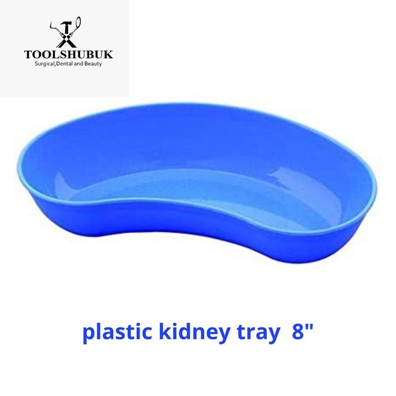 2Pcs 8" Kidney Bowl Tray Medical Dish Emesis Surgical Instrument Stainless Steel