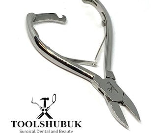 Taglierina Unghie Spesse Pinza Per Unghie Spesse E Incarnite - Strumento In Metallo Curvo Per Pedicure Sega A Nastro Per Legno - Foto 10