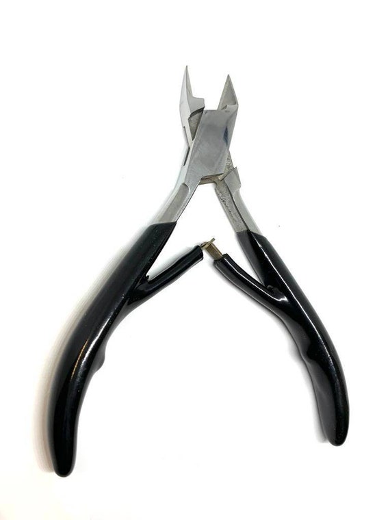 Small Cutting Pliers 12 Cm 4.7 Inch Side Cutter Black Grip Jewellery Tools  