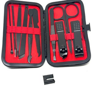 8 Pieces High Quality Pedicure and Manicure Nail Care Clippers Tool Kit