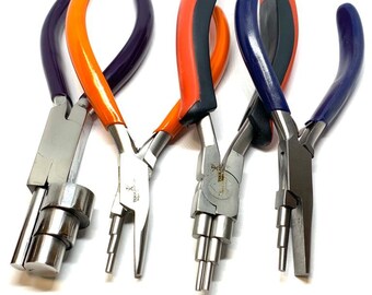 Professionele Draad Buigtangen Set Van 4 - Wrap, Tap En Looping Tang Voor Sieraden Maken