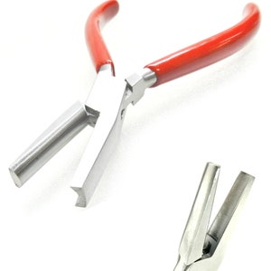 Forming Half round concave bending pliers jewellery making craft tools,Ring Bending Looping Jewellery Tools