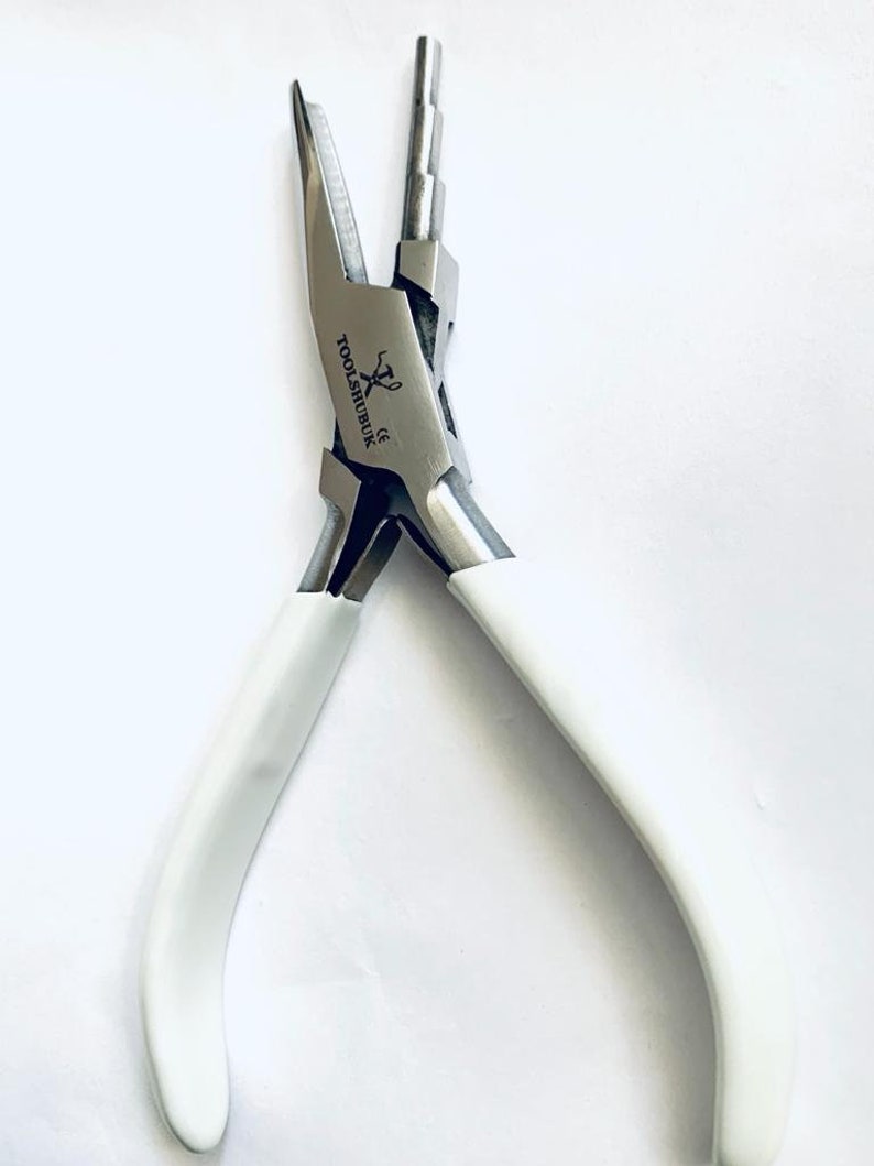 3step Wire Looping Pliers Concave and Round Nose,forming Bending